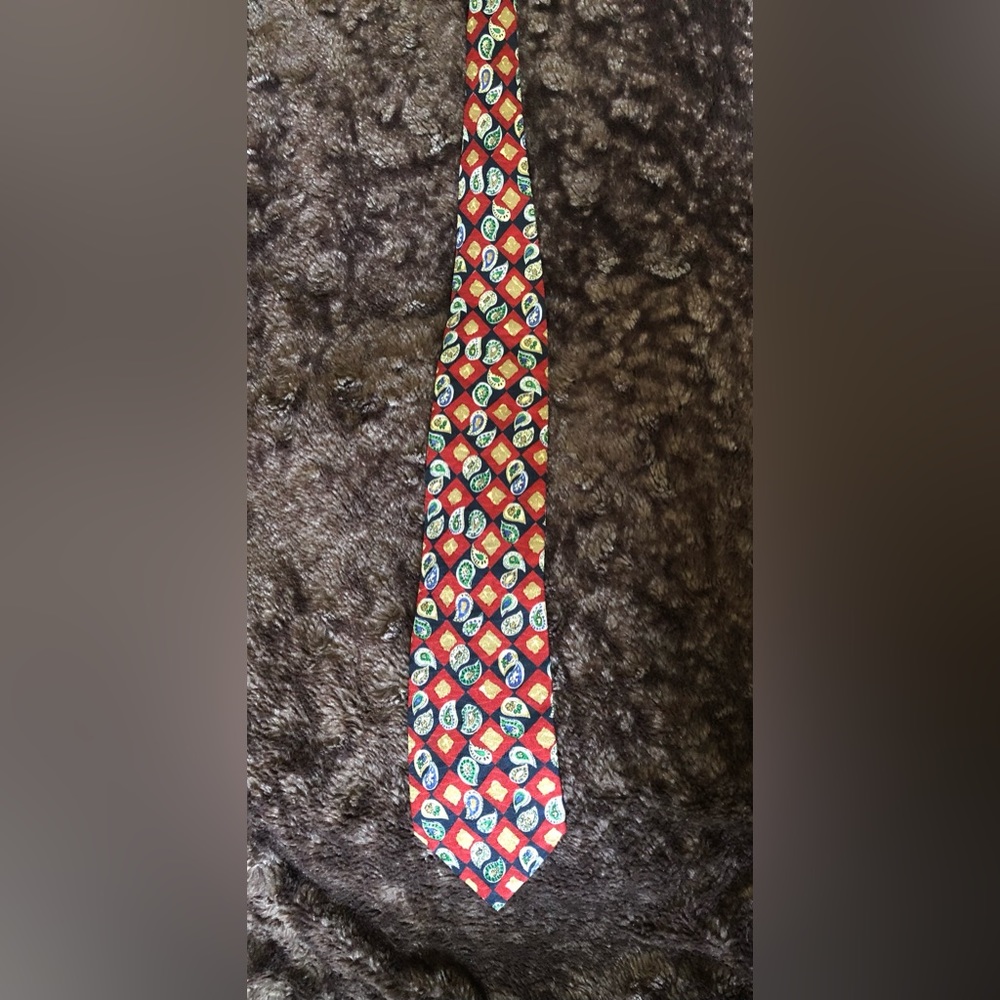 Authentic Guy Laroche Pre-owned Paisley tie